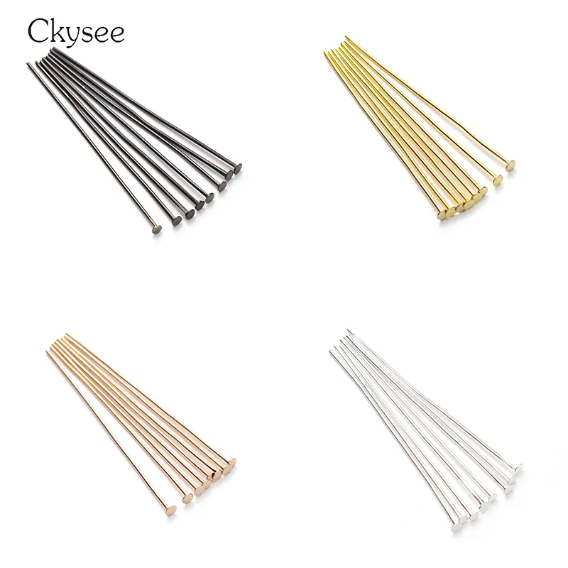 High Quality 200pcs/bag Flat Head Pins Dia 0.7mm Gold/Silver/Rhodium/Copper/Bronze Head Pins For Jewelry Making Accessories
High Quality 200pcs/bag Flat Head Pins Dia 0.7mm Gold/Silver/Rhodium/Copper/Bronze Head Pins For Jewelry Making Accessories
