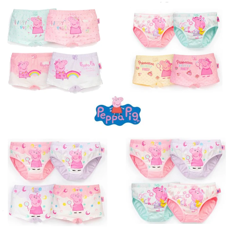 Genuine Peppa Pig Stuffed Toys Cotton Girls Panties Children Girls Underwear Kids Peppa Pig Birthday Christmas Gift Big Sale
Genuine Peppa Pig Stuffed Toys Cotton Girls Panties Children Girls Underwear Kids Peppa Pig Birthday Christmas Gift Big Sale