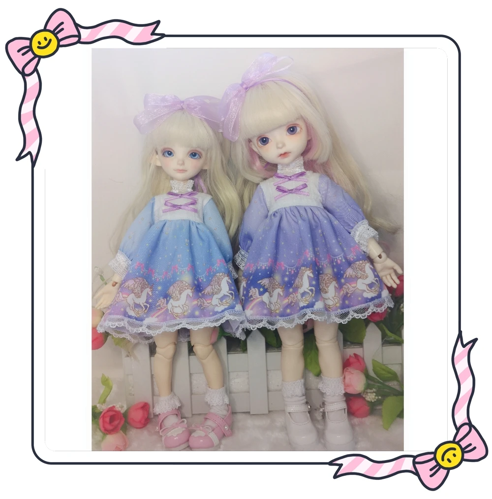 1/6 6 points BJD Dolls cloth daily dress twins set for bjd dolls lolita dress gift for toys cloth
1/6 6 points BJD Dolls cloth daily dress twins set for bjd dolls lolita dress gift for toys cloth