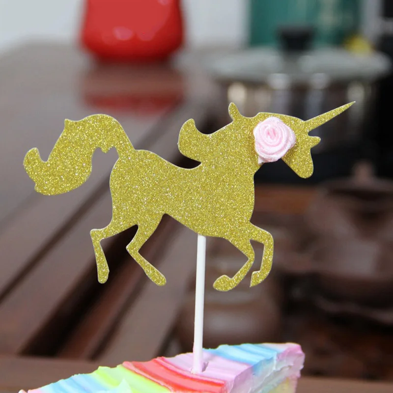 2pcs New Gold Unicorn Cupcake Topper Silver Paper Wedding Cake Topper For Birthday Unicorn Party Cake Decorations Baby Shower
2pcs New Gold Unicorn Cupcake Topper Silver Paper Wedding Cake Topper For Birthday Unicorn Party Cake Decorations Baby Shower