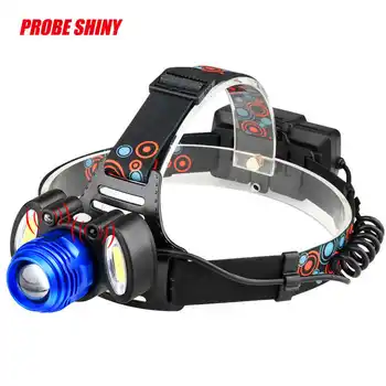 15000Lm 1x XM-L T6 LED +2xCOB Induction led flashlight rechargeable Headlight Kit bike led flashlight 18650 #4A28
15000Lm 1x XM-L T6 LED +2xCOB Induction led flashlight rechargeable Headlight Kit bike led flashlight 18650 #4A28