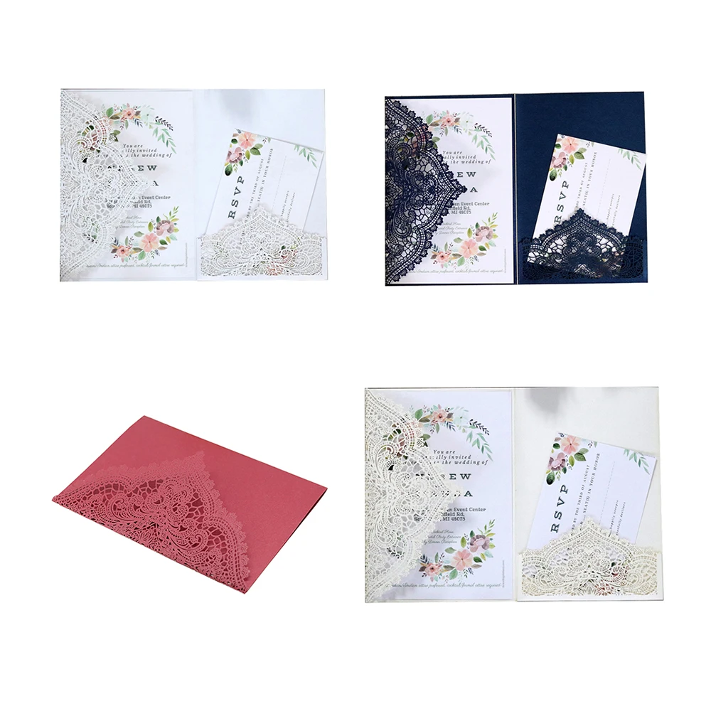 10pcs/lot Hollow Laser Cut Wedding Invitations Elegant Engagement Invitation Card Envelope Seals Spring Festival Greeting Card
10pcs/lot Hollow Laser Cut Wedding Invitations Elegant Engagement Invitation Card Envelope Seals Spring Festival Greeting Card