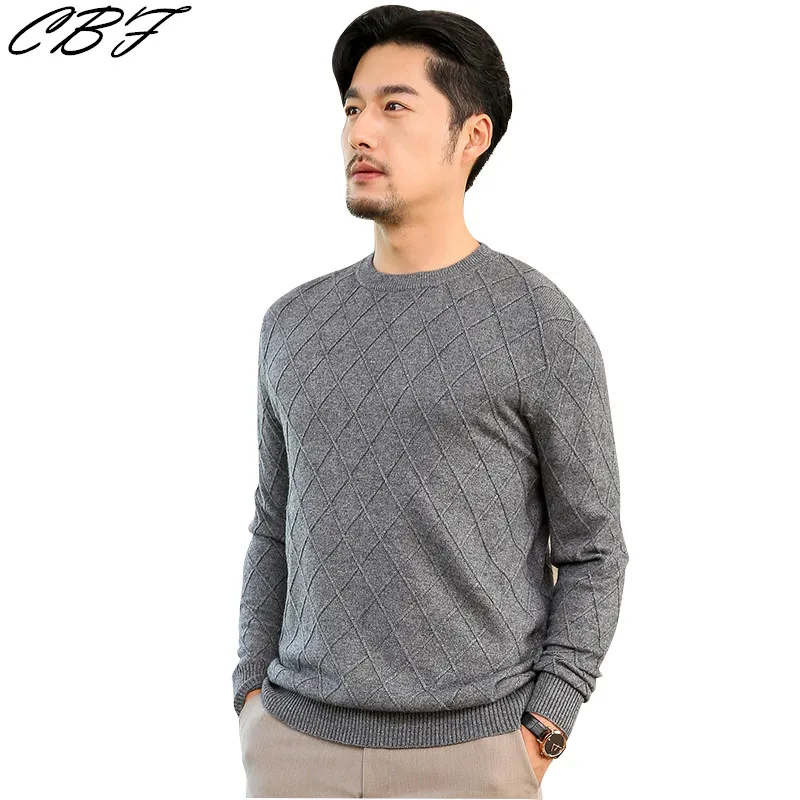 CBF Newest Hot Sales Men's Knitted pure Cashmere Sweater Circular collar Solid color diamond Soft warmth High-quality Pullovers
CBF Newest Hot Sales Men's Knitted pure Cashmere Sweater Circular collar Solid color diamond Soft warmth High-quality Pullovers