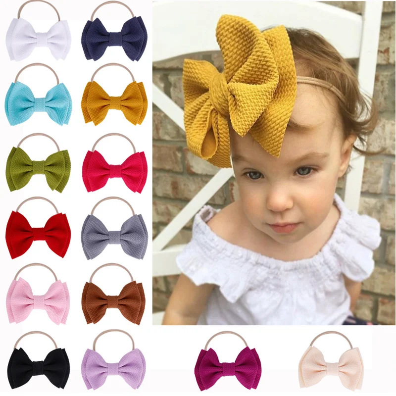 Cute Adorable Children Baby Flower Headband Soft Elastic Hair Accessories Band Solid Stretch Elastic Big Bow One Piece Cute
Cute Adorable Children Baby Flower Headband Soft Elastic Hair Accessories Band Solid Stretch Elastic Big Bow One Piece Cute