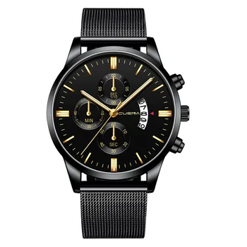 CUENA Wome Men Wrist Watch Fashion Sport Stainless Steel Case Quartz Analog man watches men watches quartzo day date male clock
CUENA Wome Men Wrist Watch Fashion Sport Stainless Steel Case Quartz Analog man watches men watches quartzo day date male clock