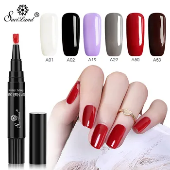 Saviland Gel Nail Varnish Pen 6PCS/SET Lighting flashes Polish Convenient Dawdler UV Nail Art Gel Glue nail polish set
Saviland Gel Nail Varnish Pen 6PCS/SET Lighting flashes Polish Convenient Dawdler UV Nail Art Gel Glue nail polish set