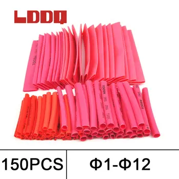 LDDQ 150pcs red Polyolefin 2:1 Heat Shrink Tube 1mm 2mm 3mm 4mm 6mm 8mm 10mm 12mm Cable Sleeving termoretractil
LDDQ 150pcs red Polyolefin 2:1 Heat Shrink Tube 1mm 2mm 3mm 4mm 6mm 8mm 10mm 12mm Cable Sleeving termoretractil