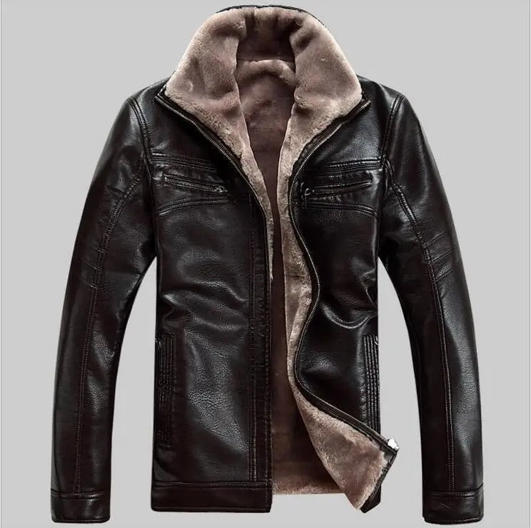 2018 New Men Genuine Leather Coat sheepskin men's short Jacket leather winter jackets mens Free Shipping Plus Size M-5XL
2018 New Men Genuine Leather Coat sheepskin men's short Jacket leather winter jackets mens Free Shipping Plus Size M-5XL