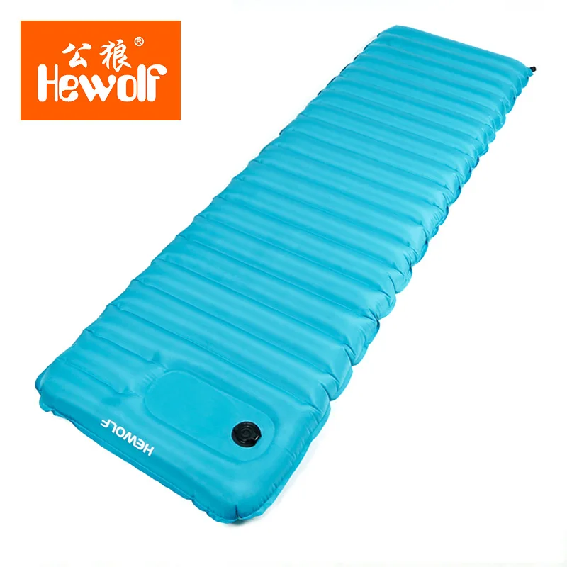 Hewolf mat outdoor inflatable pad ultra portable camping tent air mattress pad only 1.2kgs in small pack bag easy carry
Hewolf mat outdoor inflatable pad ultra portable camping tent air mattress pad only 1.2kgs in small pack bag easy carry