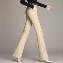 Womens Formal Work Slim Flare Pants Black White Khaki Blue Plus Size 4XL High Waist Skinny Trouser Casual Flared Pants for Women
Womens Formal Work Slim Flare Pants Black White Khaki Blue Plus Size 4XL High Waist Skinny Trouser Casual Flared Pants for Women