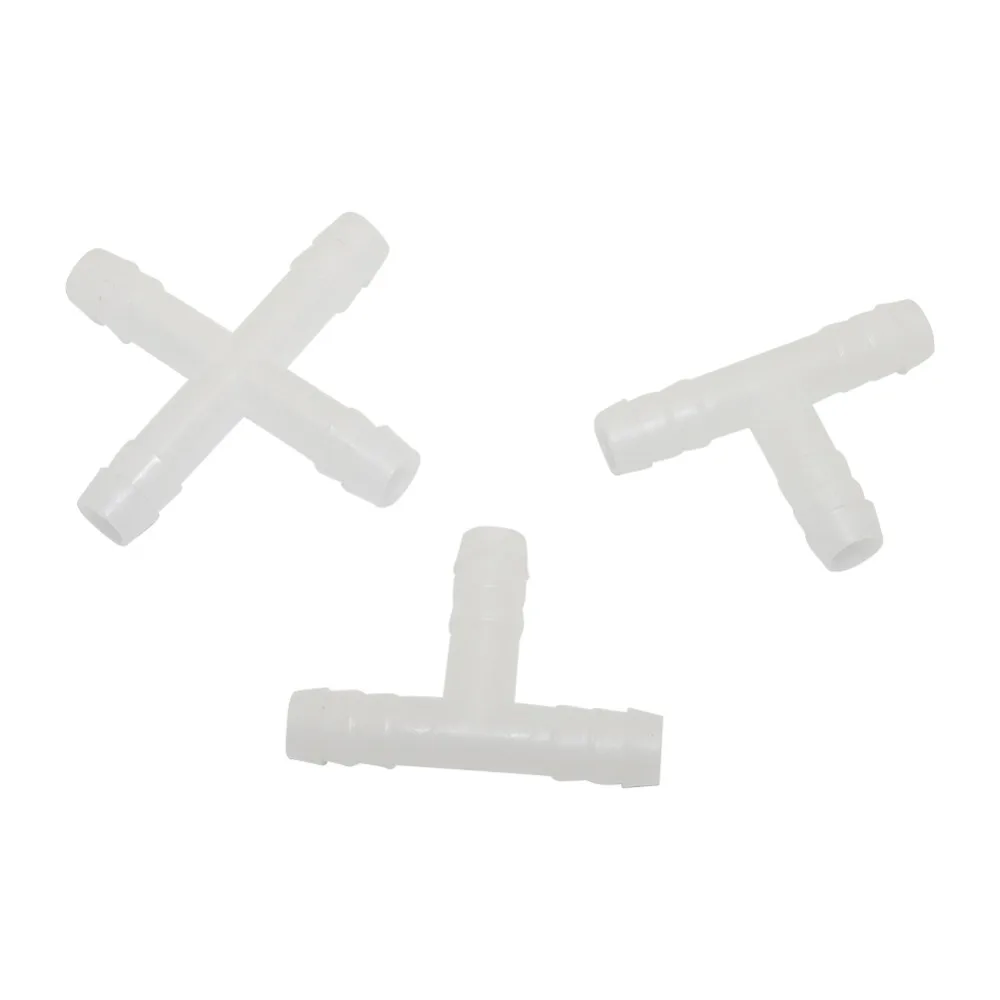 3-Way, 4-Way 10 mm Hose Splitters with Barb Garden Irrigation Water Splitter Water Quick Coupling Agriculture tools 5 Pcs
3-Way, 4-Way 10 mm Hose Splitters with Barb Garden Irrigation Water Splitter Water Quick Coupling Agriculture tools 5 Pcs