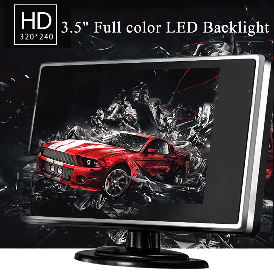 Kebidumei 3.5" TFT LCD Car Monitor Auto TV 2 video input mirror monitor Parking Assist Backup Reverse Monitor Car DVD Screen
Kebidumei 3.5" TFT LCD Car Monitor Auto TV 2 video input mirror monitor Parking Assist Backup Reverse Monitor Car DVD Screen
