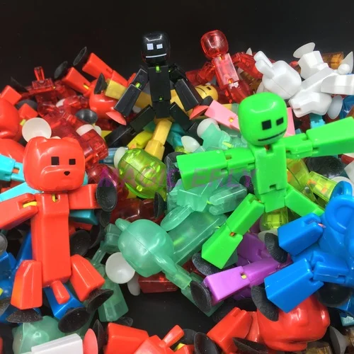 5/10pcs/set 8cm Sticky Robot Action Toy Figures with Sucker Deformable Plastic Animals Figure Stikbot Toys
5/10pcs/set 8cm Sticky Robot Action Toy Figures with Sucker Deformable Plastic Animals Figure Stikbot Toys