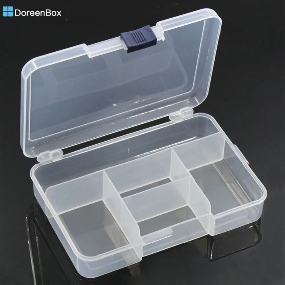 Doreen Box hot- Plastic Beads/Rhinestone Box Storage Container Rectangle Transparent 14.5x10.5cm,1PC(5 compartments) (B24962)
Doreen Box hot- Plastic Beads/Rhinestone Box Storage Container Rectangle Transparent 14.5x10.5cm,1PC(5 compartments) (B24962)