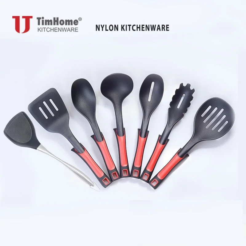 New Arrival Kitchen Utensil Set NonStick Nylon kitchen Utensil Set Cooking Spoon
New Arrival Kitchen Utensil Set NonStick Nylon kitchen Utensil Set Cooking Spoon