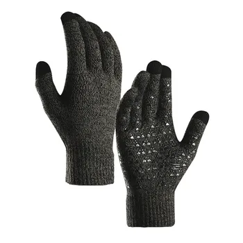 Winter Gloves for Men and Women Velvet Knit Anti-Slip Elastic Cuff Windproof Warm Touch Screen cycling Outdoor activities Gift
Winter Gloves for Men and Women Velvet Knit Anti-Slip Elastic Cuff Windproof Warm Touch Screen cycling Outdoor activities Gift