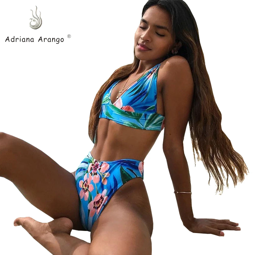 Adriana Arango 2019 Bikini Flower Print Sports Bikini Swimsuit High Waist Summer Beachwear Bathing Suit Team Wear Bikini
Adriana Arango 2019 Bikini Flower Print Sports Bikini Swimsuit High Waist Summer Beachwear Bathing Suit Team Wear Bikini