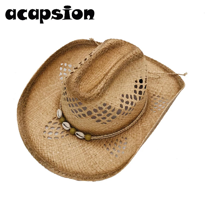 Straw Cowboy Hats For Men Roll-up Wide Brim Western Party Costume Cowgirl Straw Jazz Equestrian Sombrero Cap Cowboy Hats A055
Straw Cowboy Hats For Men Roll-up Wide Brim Western Party Costume Cowgirl Straw Jazz Equestrian Sombrero Cap Cowboy Hats A055