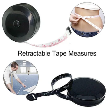 150cm Measuring Tape Measure Retractable Ruler Centimeter Inch Children Height Ruler New
150cm Measuring Tape Measure Retractable Ruler Centimeter Inch Children Height Ruler New