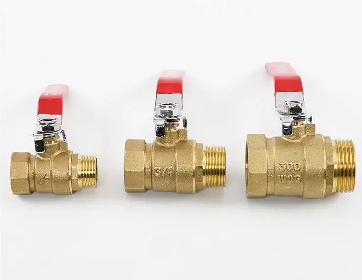 Thickening brass large handle inner and outer wire copper ball valve two way ball valve oil water air valve switch DN15-25
Thickening brass large handle inner and outer wire copper ball valve two way ball valve oil water air valve switch DN15-25