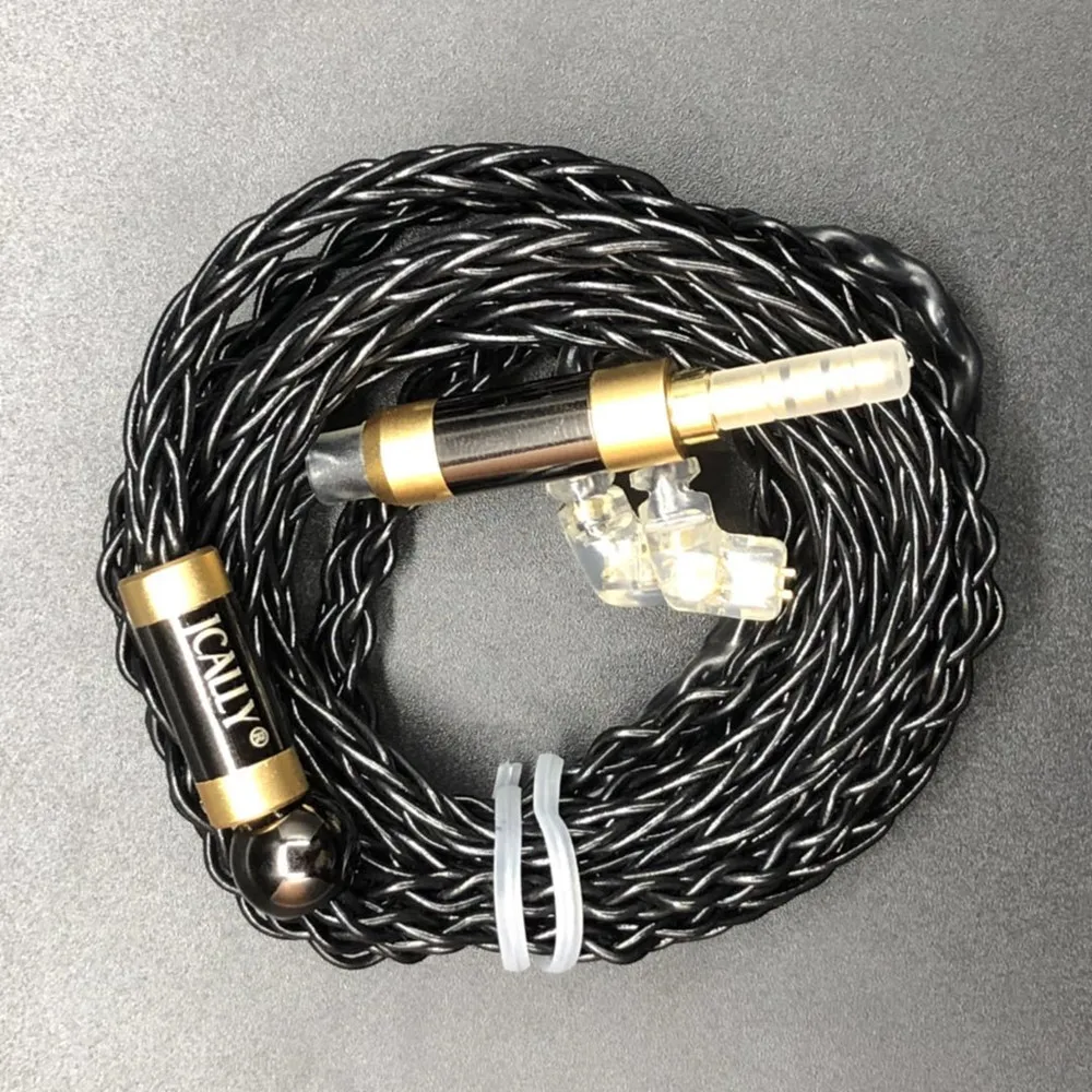 FENGRU DIY JCALLY Black JC08 5N OFC 8 Shares 200 Cores Earphone Upgrade Cable for Shure SE215 IE80 KZ ZST ZSN ZS10 Pro TFZ TRN
FENGRU DIY JCALLY Black JC08 5N OFC 8 Shares 200 Cores Earphone Upgrade Cable for Shure SE215 IE80 KZ ZST ZSN ZS10 Pro TFZ TRN
