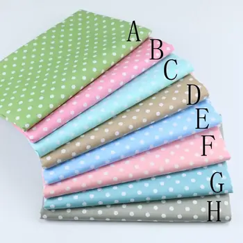 Delicate Polka Dot 100%cotton Quilting fabric Clothes Home Textile Bedding Sewing Doll Cloth DIY A48
Delicate Polka Dot 100%cotton Quilting fabric Clothes Home Textile Bedding Sewing Doll Cloth DIY A48
