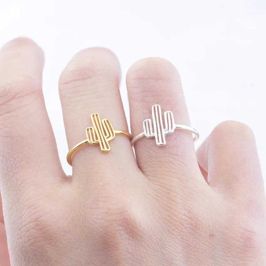 Wholesale 10pcs/lot Rose Gold Color Small Cactus Tree Rings For Women Desert Jewelry Simple Plant Adjustable Ring Anillos Mujer
Wholesale 10pcs/lot Rose Gold Color Small Cactus Tree Rings For Women Desert Jewelry Simple Plant Adjustable Ring Anillos Mujer