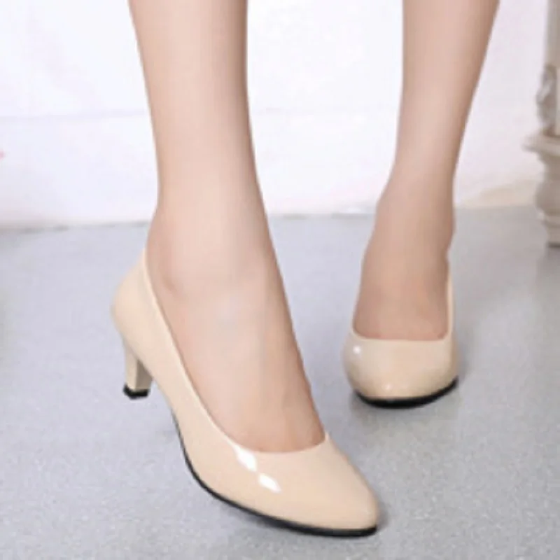 New women's high heel stiletto pointed female shoes spring shallow mouth summer black work etiquette high heels
New women's high heel stiletto pointed female shoes spring shallow mouth summer black work etiquette high heels