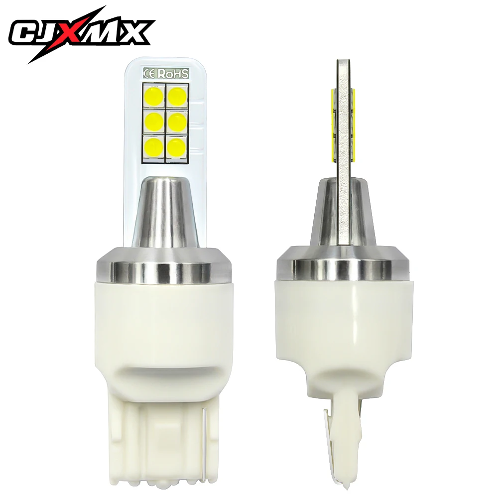 CJXMX 2Pcs T20 7440 W21W W21/5W 7443 Car LED Bulbs 3000K Gold Yellow 6000K White 1200LM Auto Brake Reverse Light Turn Signal 12V
CJXMX 2Pcs T20 7440 W21W W21/5W 7443 Car LED Bulbs 3000K Gold Yellow 6000K White 1200LM Auto Brake Reverse Light Turn Signal 12V
