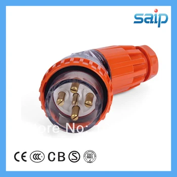 FREE SHIPPING 32A 500V Industrial Plug Waterproof Plastic Round Plug (Right Angle)
FREE SHIPPING 32A 500V Industrial Plug Waterproof Plastic Round Plug (Right Angle)