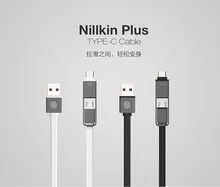 Original Nillkin Type-c cable for oneplus 2 nexus 6p mi 4c USB2.0 to Type C cable Data Sync Adapter Charger