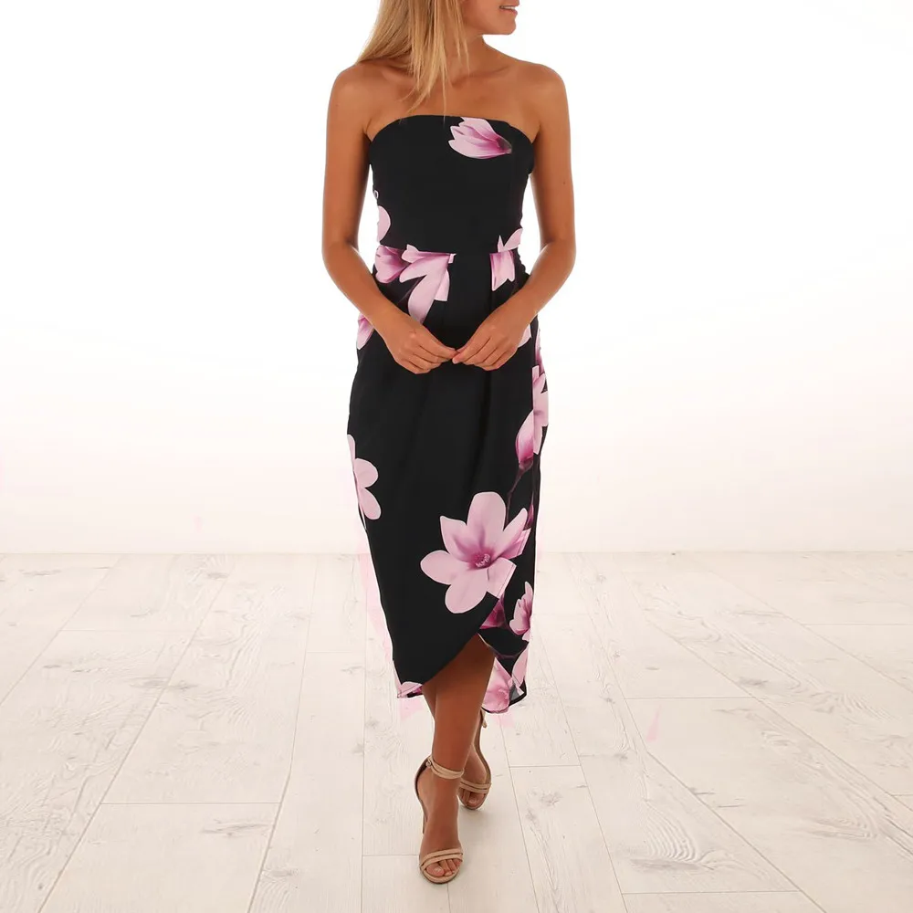 New Fashion Women Floral Dress Short Sleeve Sexy Off Shoulder Boho Dress Ladies Summer Grace Dress 2019 New Arrival A3
New Fashion Women Floral Dress Short Sleeve Sexy Off Shoulder Boho Dress Ladies Summer Grace Dress 2019 New Arrival A3