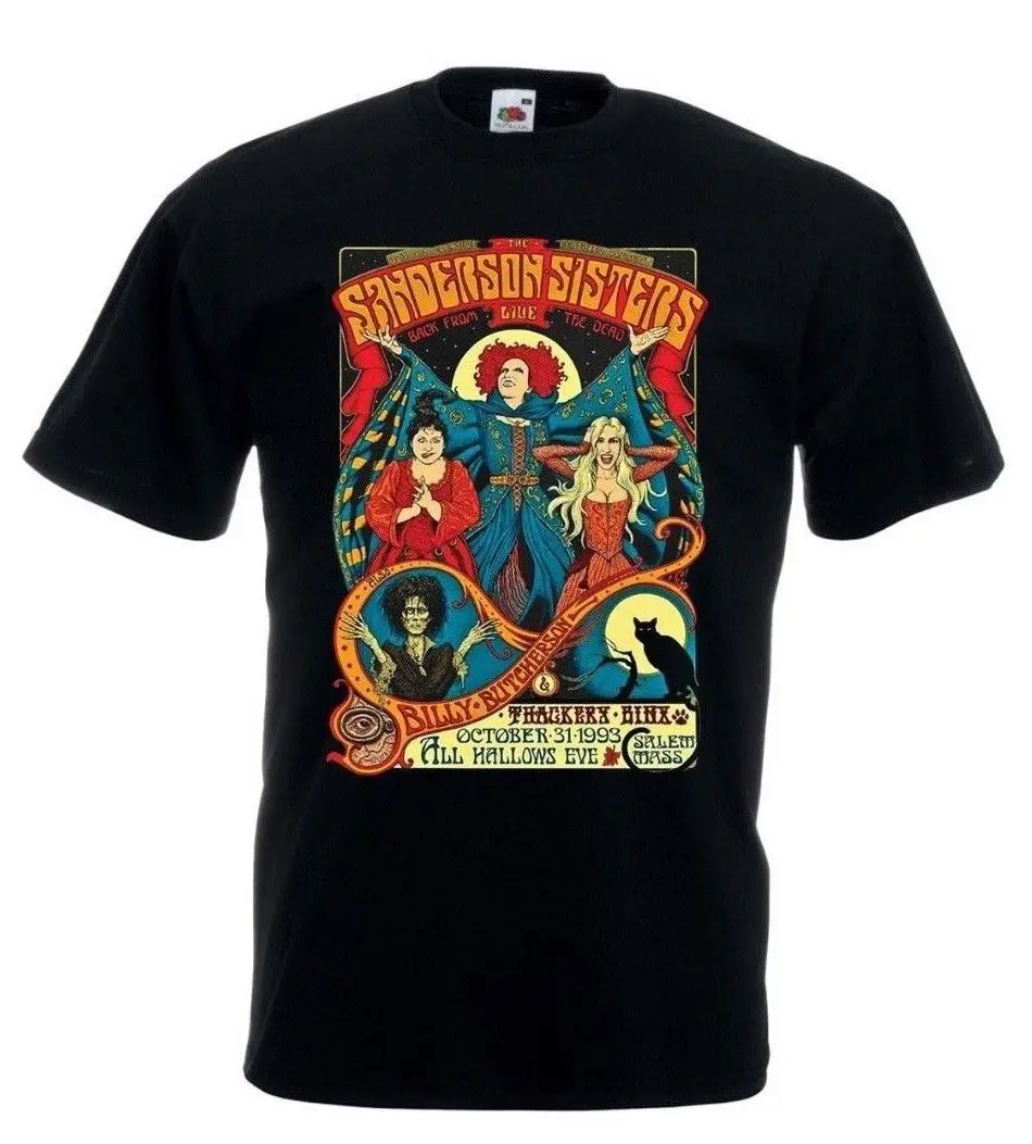 Hocus Pocus Halloween Movie Homme Tee Shirt Fitness Clothing Tshirts Homme Humour T Shirts Black And White T-Shirt Mens Top
Hocus Pocus Halloween Movie Homme Tee Shirt Fitness Clothing Tshirts Homme Humour T Shirts Black And White T-Shirt Mens Top