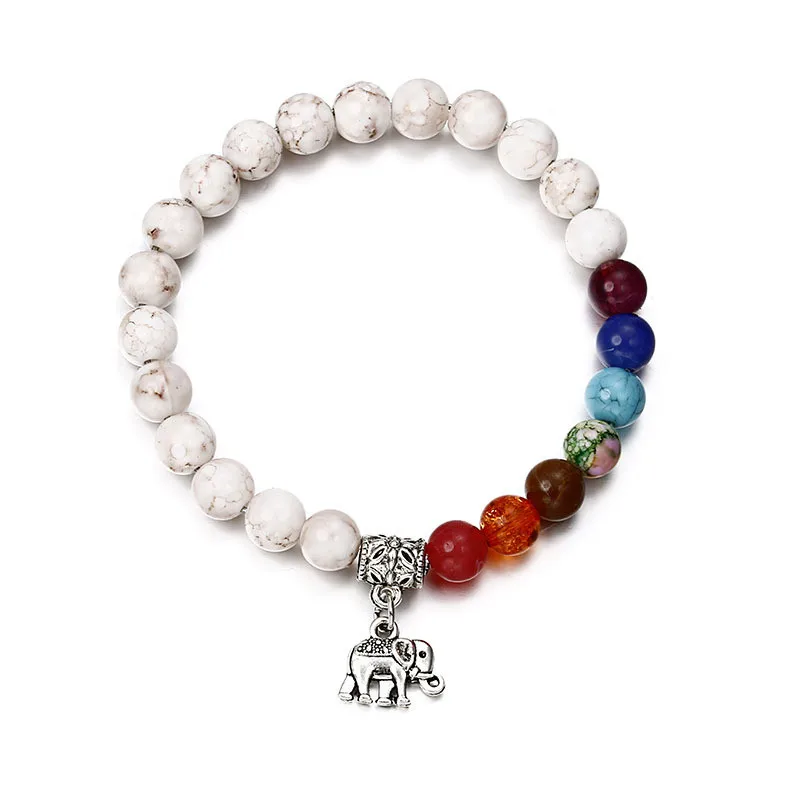 Fashion Hot 7 Chakra Bracelet Animal Elephant Bangle Men Lava Healing Balance Beads Prayer Natural Stone Yoga Bracelet For Women
Fashion Hot 7 Chakra Bracelet Animal Elephant Bangle Men Lava Healing Balance Beads Prayer Natural Stone Yoga Bracelet For Women