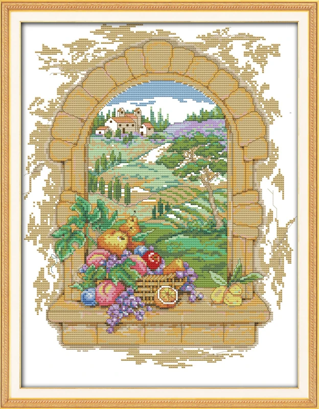 A street view (2), counted printed on fabric DMC 14CT 11CT Cross Stitch kits,embroidery needlework Sets, Home Decor 
A street view (2), counted printed on fabric DMC 14CT 11CT Cross Stitch kits,embroidery needlework Sets, Home Decor