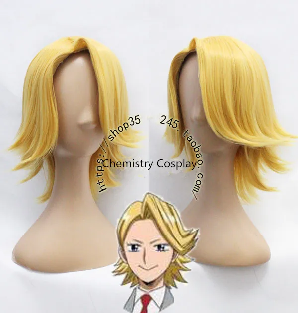 My Hero Academia Yuga Aoyama Yuuga Cosplay hairwear with cap
My Hero Academia Yuga Aoyama Yuuga Cosplay hairwear with cap