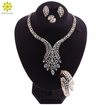 Fashion African Beads Necklace Earrings Set Trendy Wedding Dubai Jewelry Sets FoDubai Bridal Jewelry Set
Fashion African Beads Necklace Earrings Set Trendy Wedding Dubai Jewelry Sets FoDubai Bridal Jewelry Set