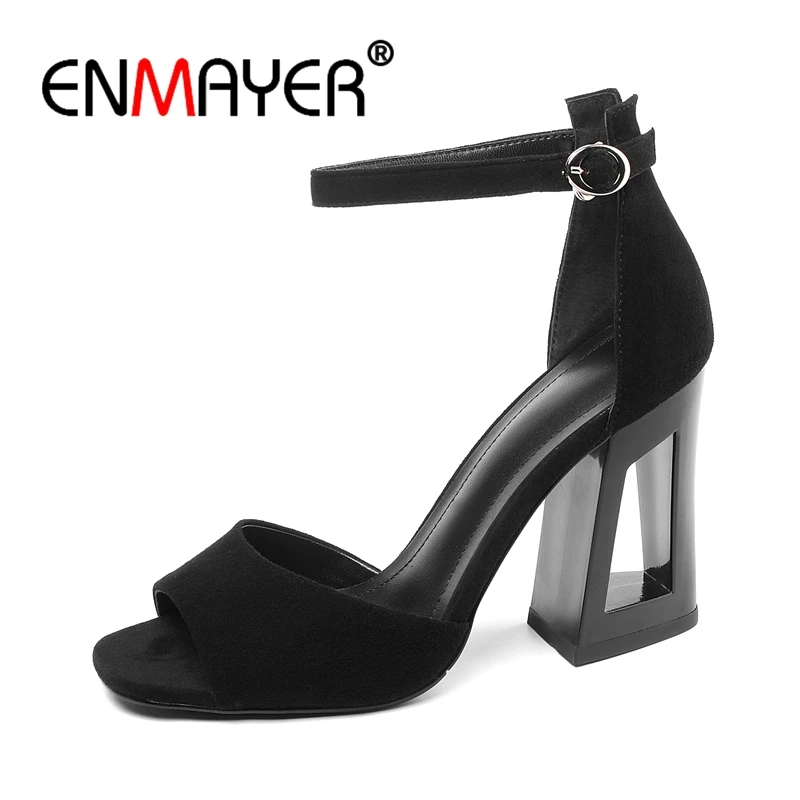 ENMAYER Casual Buckle Strap Sandles Woman Shoes High Heels Sandalia Feminina Open Toe Heels Size 34-39 ZYL2786
ENMAYER Casual Buckle Strap Sandles Woman Shoes High Heels Sandalia Feminina Open Toe Heels Size 34-39 ZYL2786
