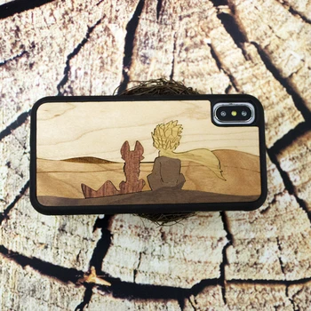 The little Prince real wood mobile phone case for Iphone 6 s 7 8 plus X S retro business phone shell
The little Prince real wood mobile phone case for Iphone 6 s 7 8 plus X S retro business phone shell