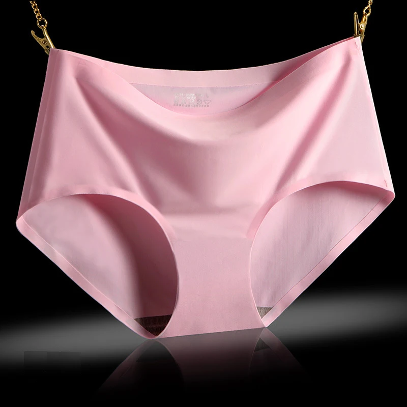 BZEL Hot Seamless Panties Women's Underwear Solid Satin Panties Ladies Comfortable Breathable Briefs Women Underpants Plus Size
BZEL Hot Seamless Panties Women's Underwear Solid Satin Panties Ladies Comfortable Breathable Briefs Women Underpants Plus Size