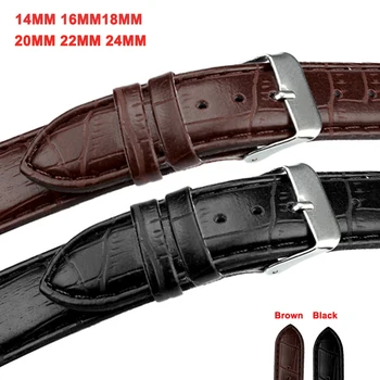 Fashion Women's Men's Unisex Faux Leather Watch Strap 14-24mm Watch Accessories High Quality Brown Black Colors Strap for Watch
Fashion Women's Men's Unisex Faux Leather Watch Strap 14-24mm Watch Accessories High Quality Brown Black Colors Strap for Watch