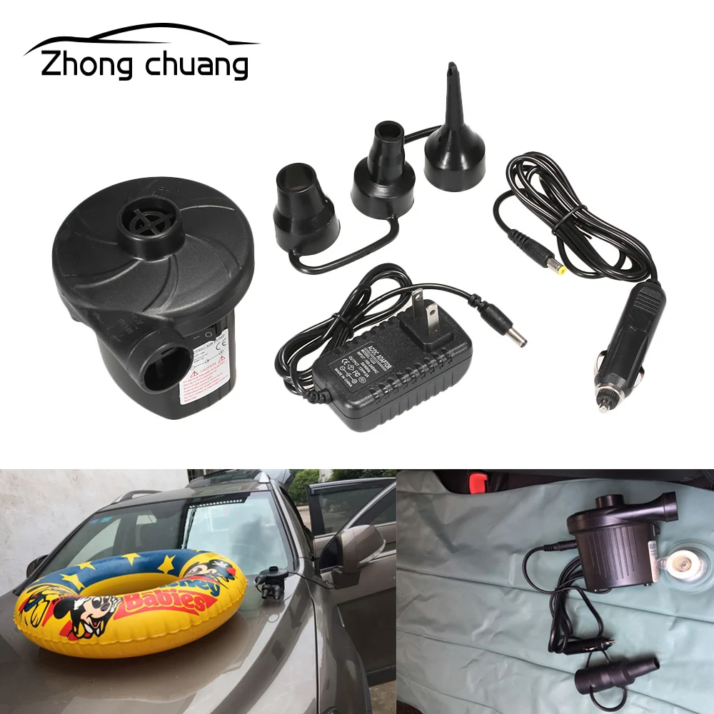 Inflatable pump electric air mattress camping pump portable fast inflatable car home
Inflatable pump electric air mattress camping pump portable fast inflatable car home