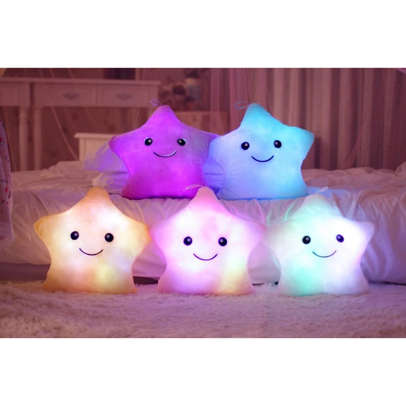 Free Shipping 40cm LED Luminous Light Pillow Colorful Body Pillow Star Glow Cushion Soft Relax Gift Smile 5 Colors Body Pillow
Free Shipping 40cm LED Luminous Light Pillow Colorful Body Pillow Star Glow Cushion Soft Relax Gift Smile 5 Colors Body Pillow