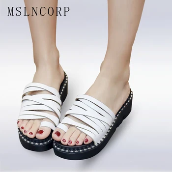 Size 34-44 Fashion Summer women flat Crystal platform slippers sandals slip on white flip flop wedge beach slides Casual Shoes
Size 34-44 Fashion Summer women flat Crystal platform slippers sandals slip on white flip flop wedge beach slides Casual Shoes