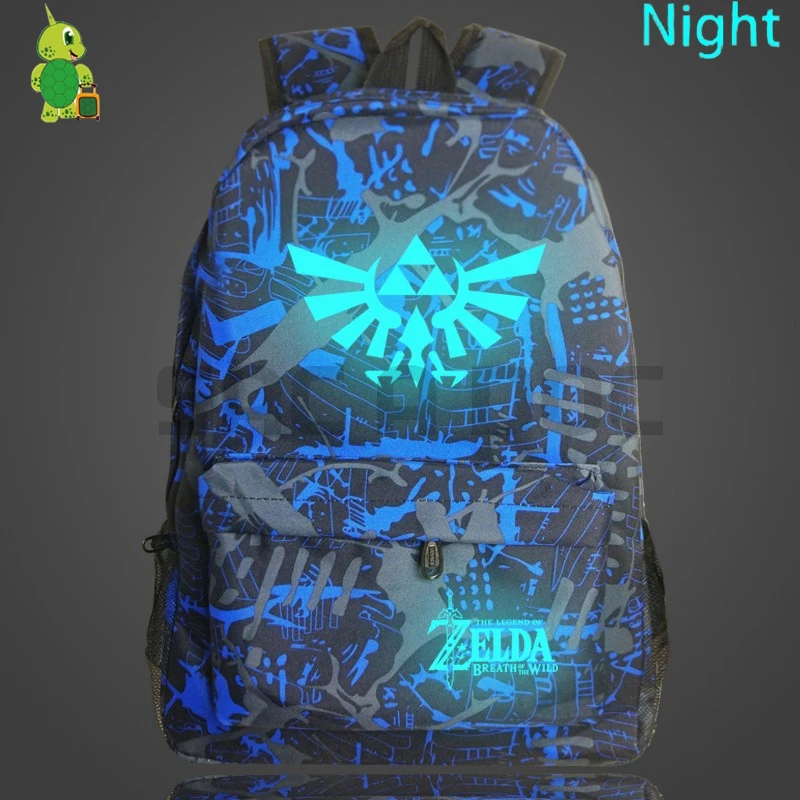 

The Legend of Zelda Backpack Galaxy Luminous School Bags for Teenage Boys Girls Starry Night Travel Rucksack Daily Backpack