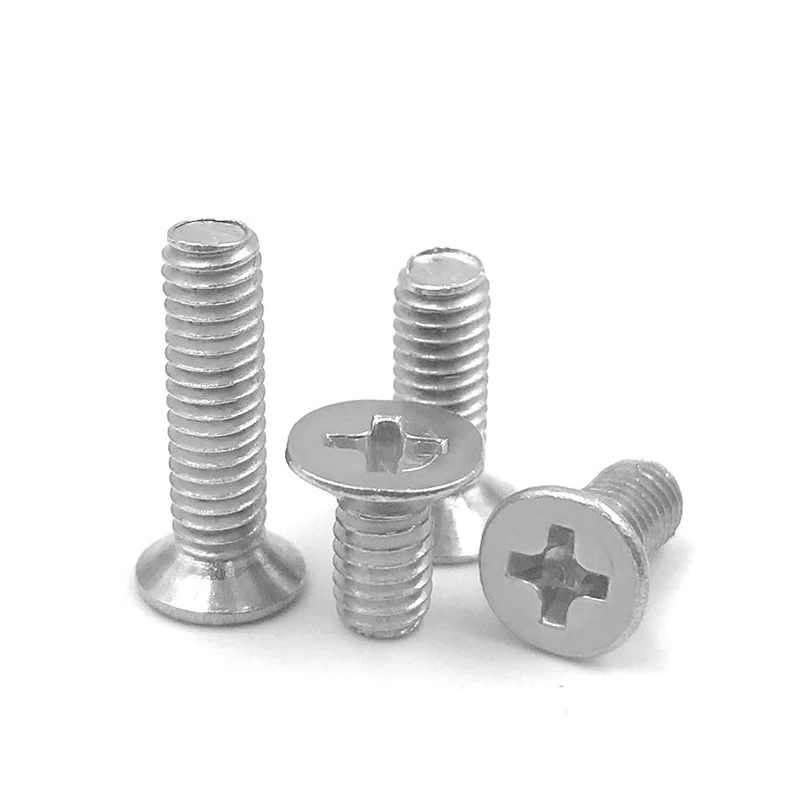 10pcs M2 M2.5 cross screws countersunk head screw flat hair bolts precision machine tooth bolt 6063 aluminum alloy multicolor
10pcs M2 M2.5 cross screws countersunk head screw flat hair bolts precision machine tooth bolt 6063 aluminum alloy multicolor