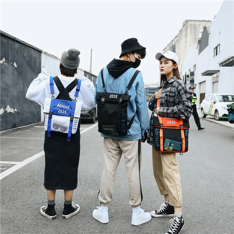 Hong Kong-style retro canvas backpack trend student bags women multi-purpose diagonal bag bag backpack
Hong Kong-style retro canvas backpack trend student bags women multi-purpose diagonal bag bag backpack