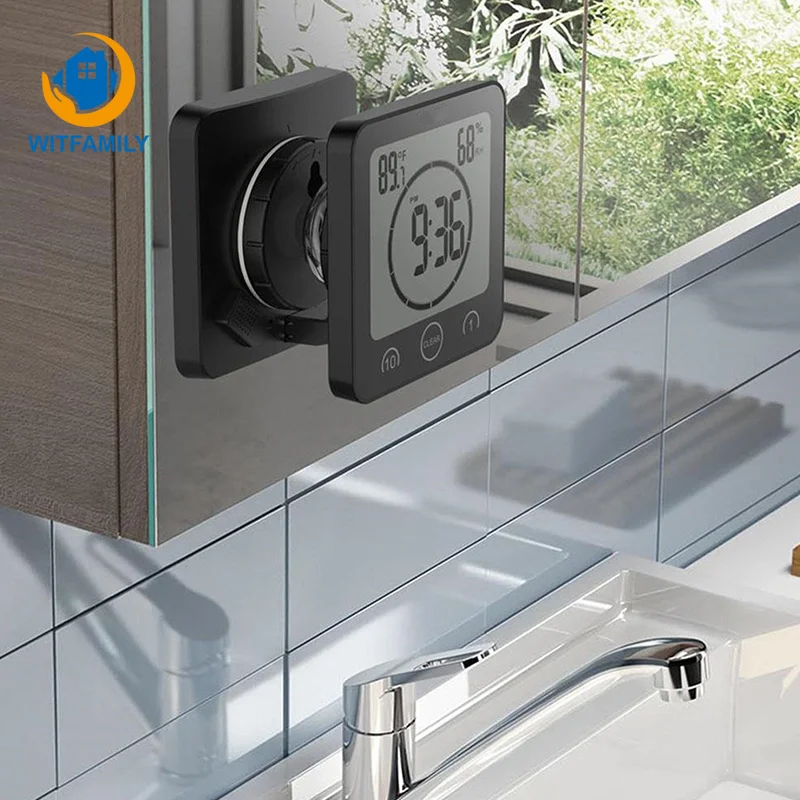 Digital Bathroom Clocks Lcd Waterproof Shower Watches Timer Temp Wall Clock Home Decoration Accessories Modern Hot Sale
Digital Bathroom Clocks Lcd Waterproof Shower Watches Timer Temp Wall Clock Home Decoration Accessories Modern Hot Sale