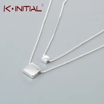 Kinitial Silver Color Multilayer Double Square Block Necklaces & Pendants Charm Jewelry for Women Statement Collar Gift
Kinitial Silver Color Multilayer Double Square Block Necklaces & Pendants Charm Jewelry for Women Statement Collar Gift