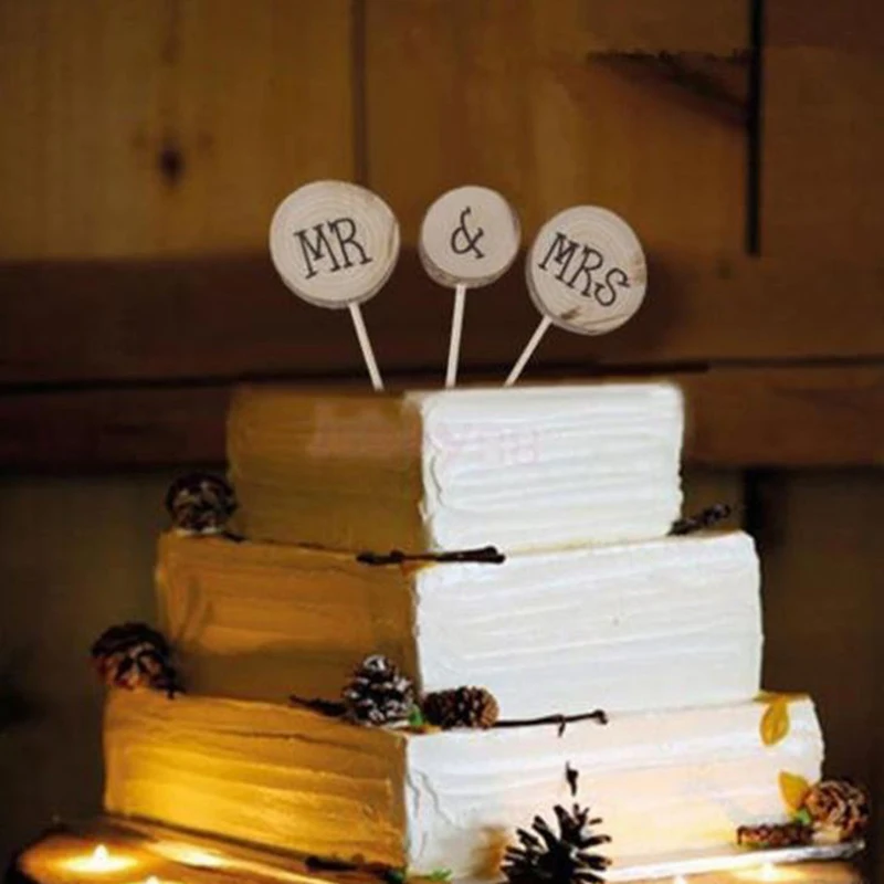 3 pcs/lot sweety Wedding Cake Topper Mr and Mrs cake topper Rustic Wooden cake topper Name Wedding Party Decoration Supplies
3 pcs/lot sweety Wedding Cake Topper Mr and Mrs cake topper Rustic Wooden cake topper Name Wedding Party Decoration Supplies